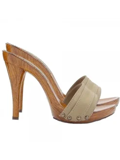 Kiara Shoes ZOCCOLO DA DONNA ... Taupe Online