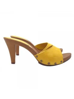 Kiara Shoes ZOCCOLO IN CAMOSCIO ... Giallo Sale
