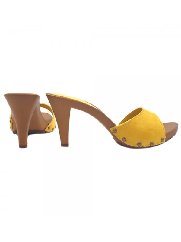 Kiara Shoes ZOCCOLO IN CAMOSCIO ... Giallo Sale