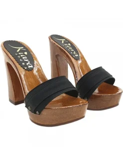 Kiara Shoes ZOCCOLO CON TACCO COMODO Nero Best