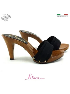 Kiara Shoes ZOCCOLO TACCO 9 CM Nero Online
