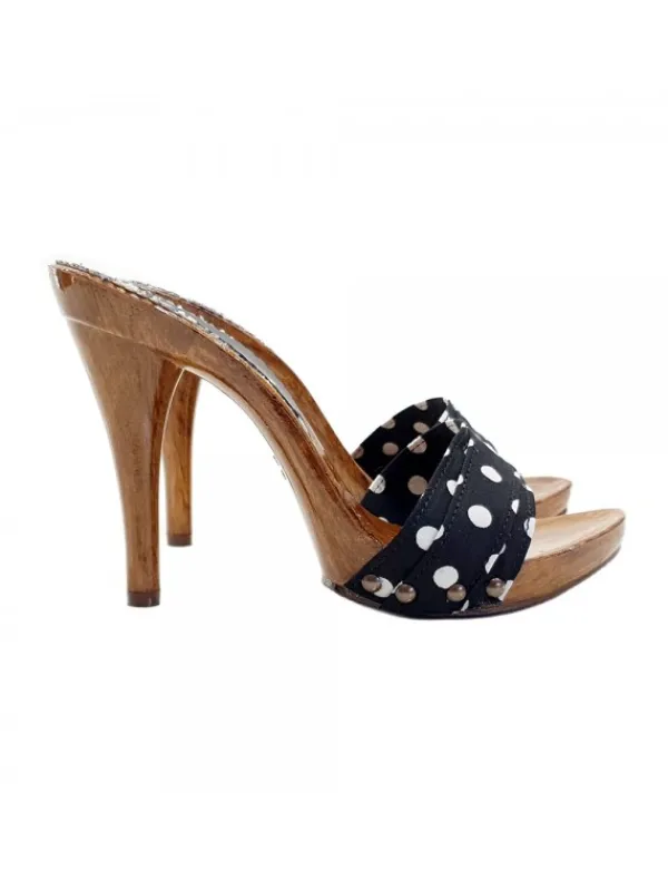 Kiara Shoes ZOCCOLO POIS Nero New