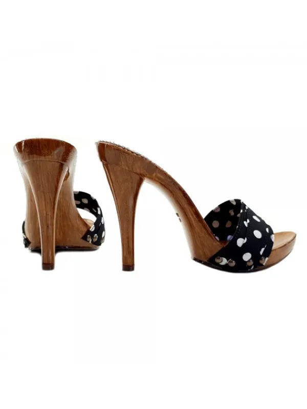 Kiara Shoes ZOCCOLO POIS Nero New