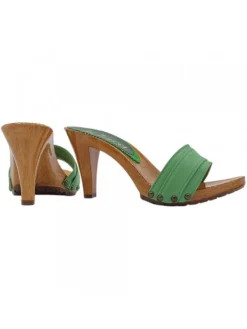 Kiara Shoes ZOCCOLO TACCO 9 CM Verde Online
